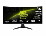 MSI MAG/346CQ/34"/VA/wQHD/180Hz/1ms/Černá/3R