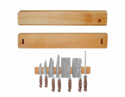 Lišta Dellinger stylová magnetická na nože z akáciového dřeva 500 x 65 x 20 mm