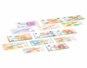 Wissner Hrací peníze Bankovky Eura 140 ks