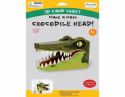 Fiesta Crafts Kreativní sada 3D maska Krokodýl