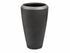 Květináč G21 Coal Oval 44,3 x 44,3 x 69,8
