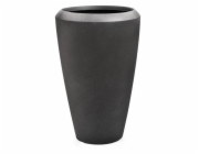 Květináč G21 Coal Oval 55 x 55 x 86,3