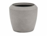 Květináč G21 Cement Round 33,5 x 33,5 x 30,5