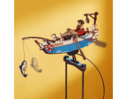 RoboTime 3D mechanická skládačka Rybářská loď s kyvadlem