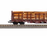 Piko Klanicový vagón Roos-t642 s nákladem dřeva RSBG - 24610