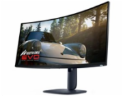 Monitor Dell AW3425DW/ Alienware curved 34" QD-OLED, 3440 x 1440,240Hz, 0.03ms,USB/USB-C, DP/ 2x HDMI,3Y NBD