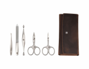 Zwilling Maniküre Pediküre Set 5tlg. mit Nagelschere, Leder