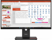 LENOVO LCD T27-40 - 27",IPS,matný,16:9,1920x1080,120Hz,4ms,300cd/m2,1500:1,HDMI,DP,VGA,USBHub,USB-C,PD15W,VESA,Pivot
