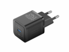 Wall charger, Vention, FEPB0-EU, USB-C, 20W, GaN (black)