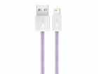 Baseus Dynamic kabel USB na Lightning, 2,4 A, 2 m (fialový)