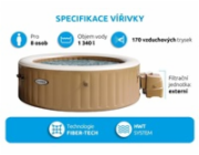 Nafukovací vířivka Marimex Pure Spa NP - Bubble HWS 8 -Intex 28412NP