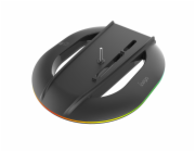 iPega P5S035SAH Vertikální Stojan (2xUSB-A) s RGB pro PS5 Slim/PS5 Pro Black