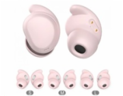 WG - Bluetooth sluchátka WG AirFlex 4, Sleeping Buds, ANC, růžová