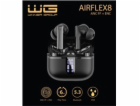 WG - Bluetooth sluchátka WG AirFlex 8, ENC + ANC, černá