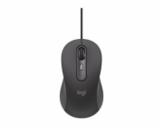 Logitech Signature M520 L for Business - Myš - pravák a levák - optický - 4 tlacítka - kabelové - USB-C