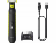 Philips Philips OneBlade Pro Face and Body QP6506/15, Nastavitelný hřeben 5 v 1, Mokré i suché použití, Digitální LED displej