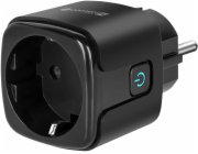 Smart zásuvka KRUGER & MATZ Connect P4 Black WiFi Tuya