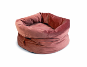 Designed by Lotte Pelíšek pro kočky Fluco růžový 45x35x45cm