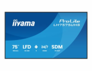 75" iiyama LH7575UHS-B2AG:IPS, 4K UHD,Android,24/7