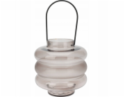 ATMOSPHERA Skleněná svíčka lucerna, 20 cm