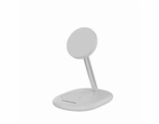 CANYON Bezdrátová nabíječka WCS-205 15W Qi2 2in1 White