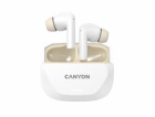 CANYON headset HEXAGON 7 TWS ANC+ENC Wireless Charge Whit...