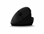 EVOLVEO LadyErgo, tichá vertikální ergonomická myš, 2.4GHz, černá