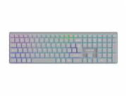 CANYON keyboard HKB-W11 EN/CS RGB Dual Mode Wireless Grey