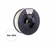 C-TECH Filament  PREMIUM LINE TPU 90A flexibilní dopravní bílá RAL9003