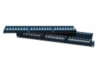 OXnet 19" patch panel 48port Cat6, UTP, blok UNI 110, vyv...