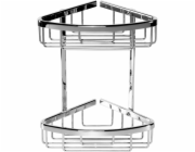 Tesa Aluxx Duschablage 40205 eckig chrom inkl. Klebelösung