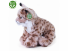 Rappa Plyšový rys sedící 27 cm ECO-FRIENDLY