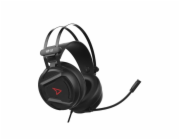 LEXIP STEELPLAY - HP51 - DRÁTOVÁ SLUCHÁTKA S MIKROFONEM 3D ČERNÁ