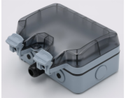 Xtend Home chytrá venkovní dvouzásuvka, IP66, WiFi, správné spínání fáze, Tuya