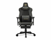 COUGAR herní židle ARMOR EVO M - černá/gold - s podnožkou
