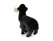 Rappa Plyšová lama alpaka černá 23 cm ECO-FRIENDLY