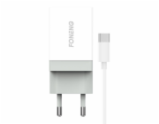 Rychlonabíječka Foneng 1x USB K210 10.5W + kabel USB typu C 1m