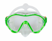Šnorchlovací set 2 v 1, DĚTSKÝ, ZELENÝ, obsahuje masku a šnorchl