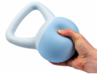 ACRA Soft PVC Kettlebell 3 kg, modrý