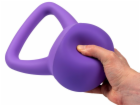ACRA Soft PVC Kettlebell 2 kg, fialový