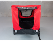 Přívěsný vozík Bellelli za kolo pro domácí mazlíčky červený