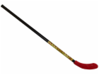 Florbalová hůl rovná červená 90 cm červená