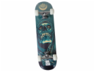 ACRA S3 Skateboard závodní s protismykem zelený 78 x 20 cm