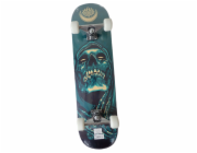 ACRA S3 Skateboard závodní s protismykem zelený 78 x 20 cm