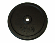 Litinový kotouč (závaží) na činky 15kg - 30mm