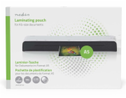 NEDIS laminovací fólie/ formát A5/ 100 mic/ rozměr 216 x 154 mm/ transparentní/ 100 pack