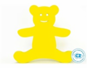 Marimex Deska plavecká Medvídek 340x290x38 mm - žlutá