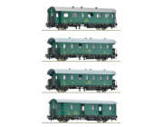 Roco Sada 4 ks osobních vagónů ČSD - 6200088