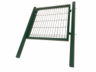 Brána se segmentovou výplní, 100 cm x 103 cm, zelená