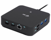 i-tec USB-C DP Dual HDMI Docking Station, Power Delivery 100W